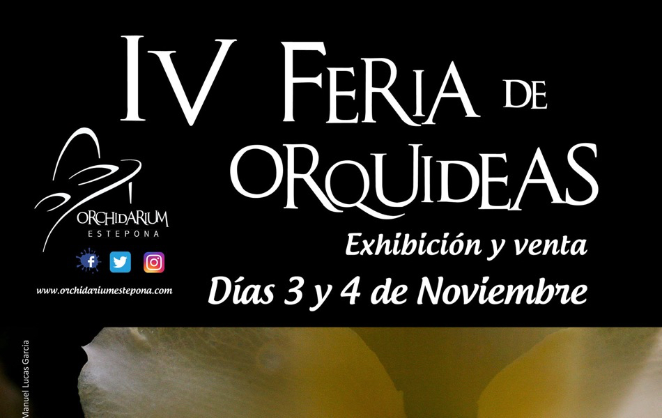El Parque Botánico Orquidario de Estepona acoge la celebración de la IV Feria de Orquídeas